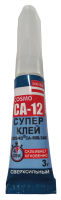 СУПЕР КЛЕЙ COSMO CA-12, Клей секундный, тюбик 3 гр