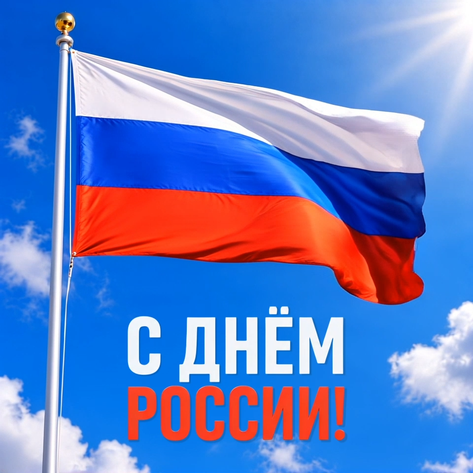 Поздравляем вас с Днём России! Поздравляем вас с Днём России!