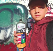Аэрозольная краска ULTIMA – выбор участников конкурса граффити «Тест-драйв»