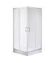 Душевой уголок MINO, прозр. стекла, квадратный, хром MN-90PСS-SD-C