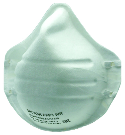 Полумаска фильтрующая Исток-1Ф FFP1