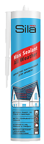 Каучуковый герметик для кровли, коричневый, Sila PRO Max Sealant ALL Weather, 290 мл