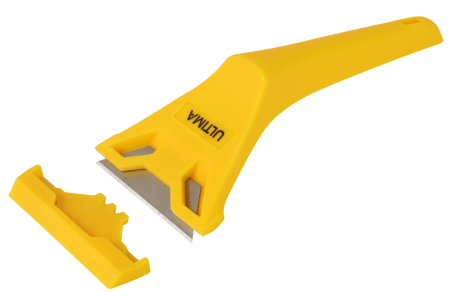 Скребок Ultima универсальный, сменное лезвие 60x19 мм, пластиковая ручка