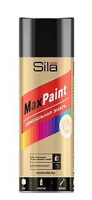 Sila HOME Max Paint, чёрный глянцевый, краска аэрозольная