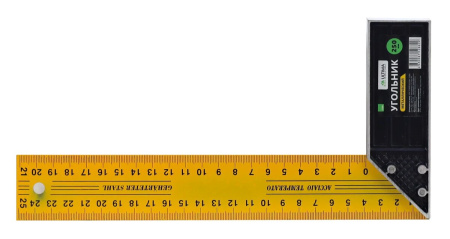 Угольник Ultima, 250 мм, металлический Угольник Ultima, 250 мм, металлический
