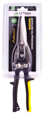 Ножницы по металлу Ultima, 270 мм, прямой рез Ножницы по металлу Ultima, 270 мм, прямой рез