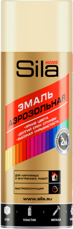 Sila HOME, бежевая глянцевая, краска аэрозольная