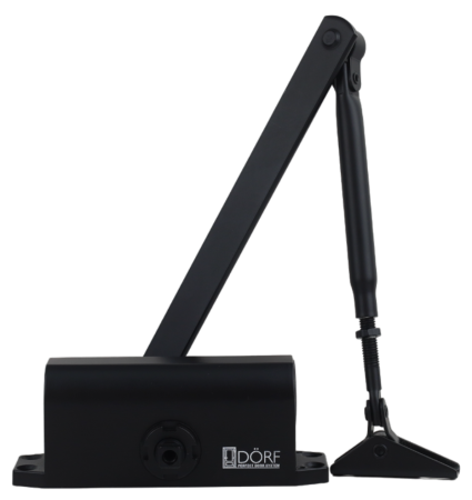 DORF Дверной доводчик L-8222, Черный