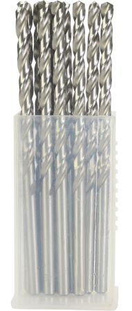 Сверло по металлу профессиональное НSS-G DIN 340 удлиненное 7,0х102х156мм (1 уп-10 шт), Sila