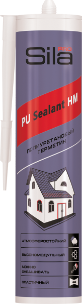 Герметик полиуретановые, Sila PRO PU Sealant HM, 280 мл