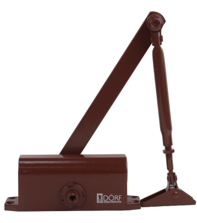 DORF Дверной доводчик L-8222, Коричневый 