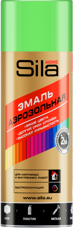 Sila HOME, флур зеленый, краска аэрозольная