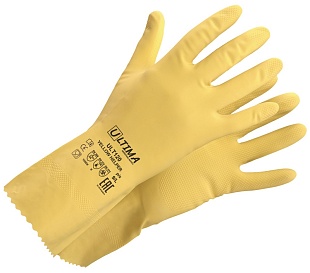 Перчатки латексные YELLOW HELPER ULTIMA ®