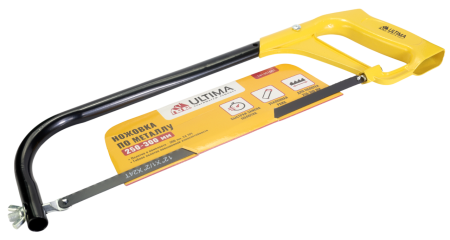 Ножовка по металлу Ultima, 250-300 мм, металлическая ручка