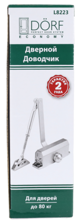 DORF Economy Дверной доводчик L-8223, Коричневый