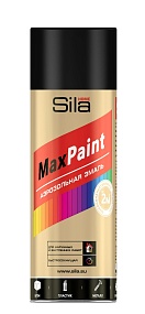 Sila HOME Max Paint, чёрный матовый, краска аэрозольная