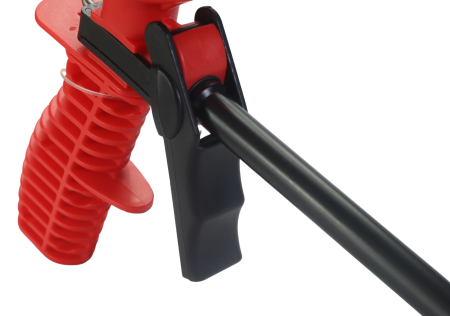 Пистолет BOXER для монтажной пены, пластиковый с фиксатором