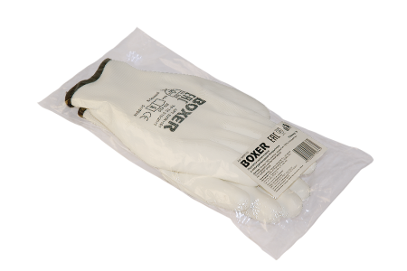 Перчатки BOXER нейлоновые с полиуретановым покрытием, BXR1101 Перчатки BOXER нейлоновые с полиуретановым покрытием, BXR1101