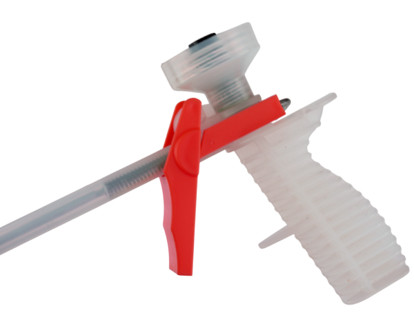 Пистолет для монтажной пены, пластиковый, прозрачный, Boxer