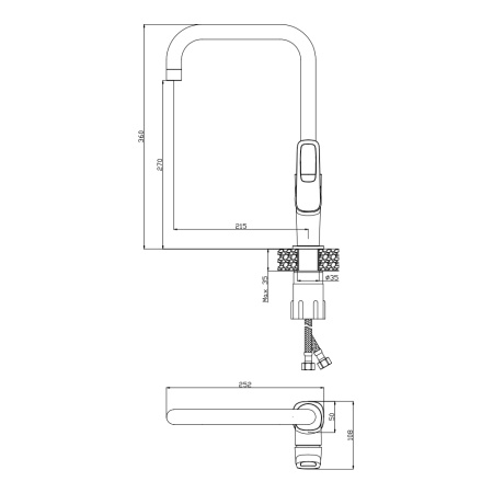 Смеситель для кухни ARTIS 06432AT