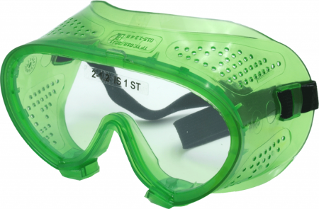 Очки защитные закрытые с прямой вентиляцией New Очки защитные закрытые с прямой вентиляцией New