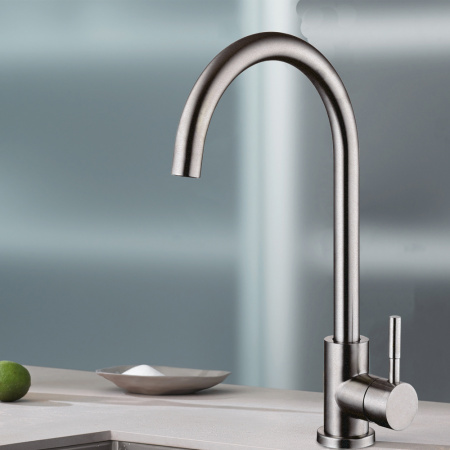 Смеситель для кухни нержавеющая сталь BALEAR 13435-1BL