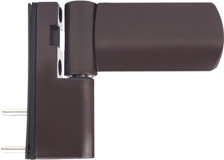 Петля DORF-PS27 для ПВХ дверей (аналог Roto PS27) 150 кг, (105мм) (1к.-30шт.), Коричневая