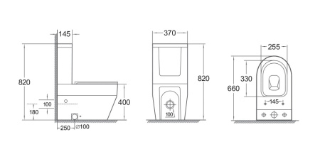 Унитаз-компакт NAVARRA NR31126DP
