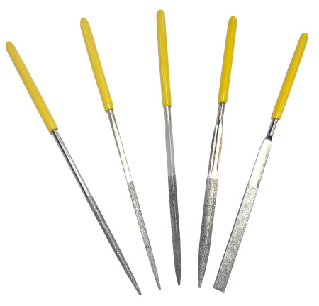 Надфили алмазные Ultima, 140х70х3 мм, 5шт/упак