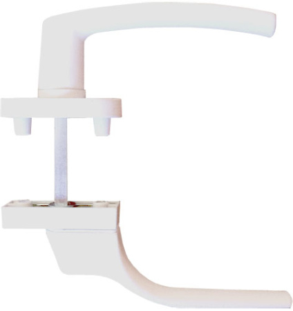 Ручка оконная двусторонняя узкая / обычная