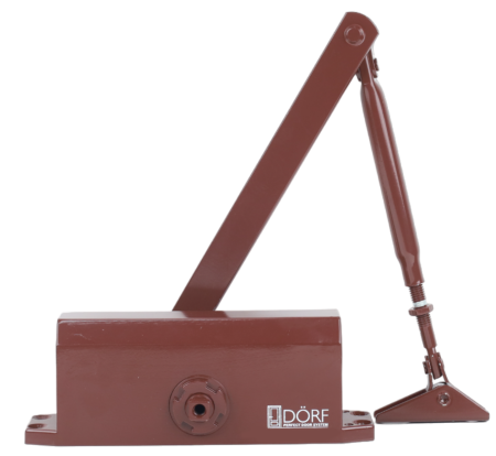 DORF Дверной доводчик L-8226, коричневый