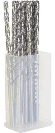 Сверло по металлу профессиональное НSS-G DIN 340 удлиненное 5,0х87х132мм (1 уп-10 шт), Sila