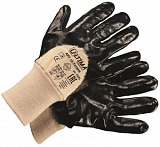 Перчатки с нитриловым покрытием, манжета, полуобливные Premium ULTIMA ®