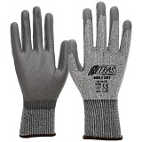 Перчатки CUT5  из материала Dyneema® с полиуретановым покрытием (NITRAS®) арт. 6605