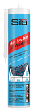 Каучуковый герметик для кровли, коричневый, Sila PRO Max Sealant ALL Weather, 290 мл