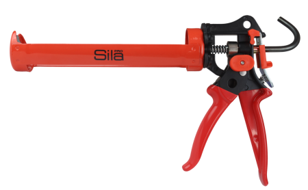 Полукорпусной пистолет SILA для герметика, профессиональный, усиленный