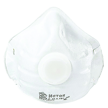 Полумаска "Исток-1ФК" FFP1 с клапаном выдоха, фильтрующая Полумаска "Исток-1ФК" FFP1 с клапаном выдоха, фильтрующая