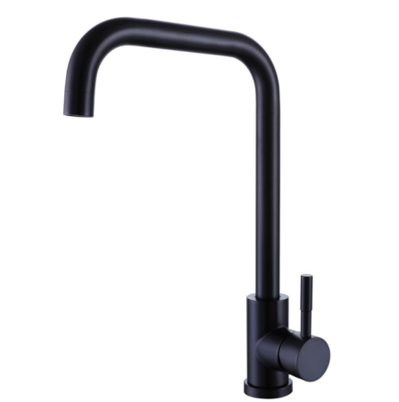 Смеситель для кухни нержавеющая сталь BALEAR 13435-2BLB черный