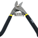 Ножницы по металлу Ultima, 225 мм, для фигурного реза, обливные рукоятки