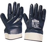 Перчатки с нитриловым покрытием, крага, обливные, BOXER®