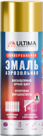 ULTIMA Эмаль универсальная металлик ULTIMA Эмаль универсальная металлик