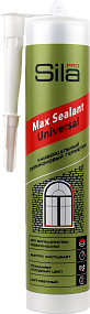 Герметик силиконовый универсальный, бесцветный, Sila PRO Max Sealant Universal, 280 мл