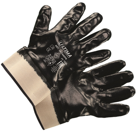 Перчатки с нитриловым покрытием, крага, обливные, Premium, ULTIMA, ULT440PR
