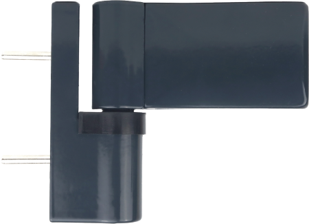 Петля для ПВХ дверей, аналог DHV (KTV), 150 кг. (1к.-30шт.), Антрацит