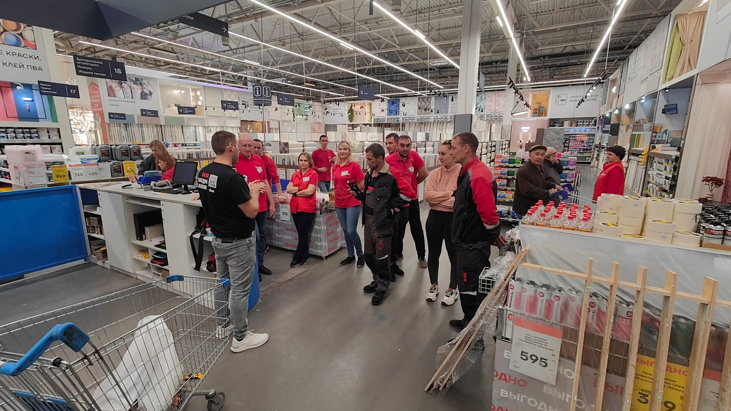 Провели 5 обучающих мероприятий для наших партнеров в магазинах столицы Татарстана, г. Казани