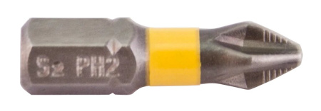 Биты Sila Pro, ph2*25мм, сталь S2, магнит., торсионные, 10 шт