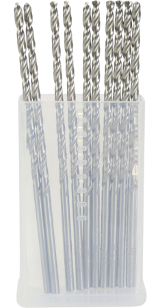 Сверло по металлу профессиональное НSS-G DIN 340 удлиненное 3,0х66х100мм (1 уп-10 шт), Sila
