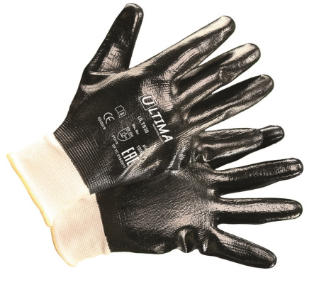 Перчатки нейлоновые с полным нитриловым покрытием ULTIMA, ULT830
