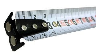 Рулетка Ultima, 8 м х 25 мм, автоматическая фиксация, магнит