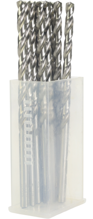 Сверло по металлу профессиональное НSS-G DIN 340 удлиненное 7,0х102х156мм (1 уп-10 шт), Sila
